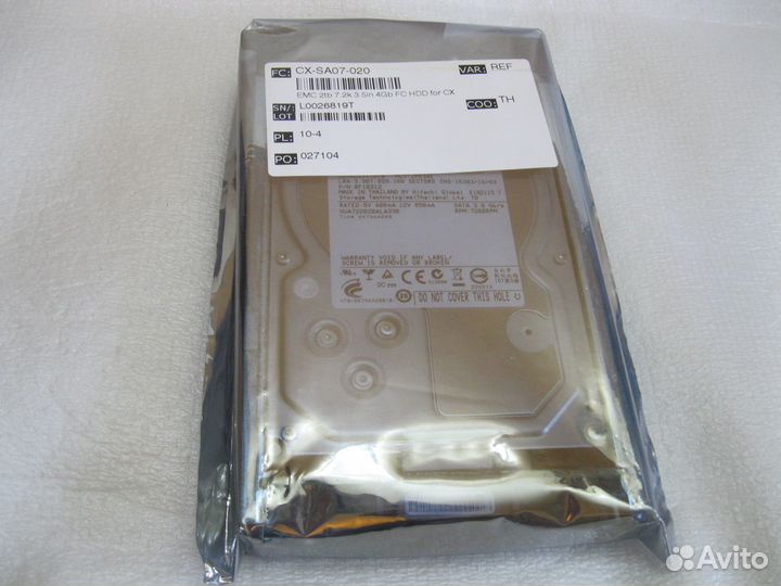 HDD EMC, dell, Hitachi, HP для схд
