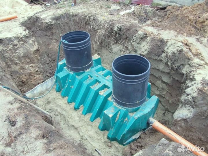 Септик эко Диамант 3 пластиковый