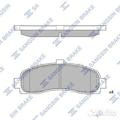 Колодки дисковые передние nissan micra 1.0i-1.5d92