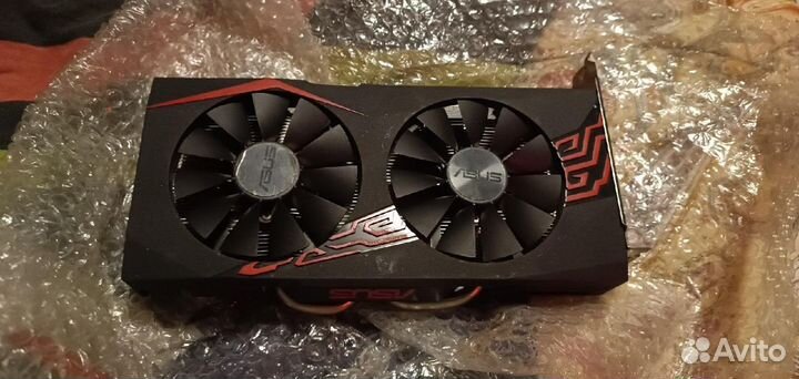 Видеокарта Asus RX 570 4gb