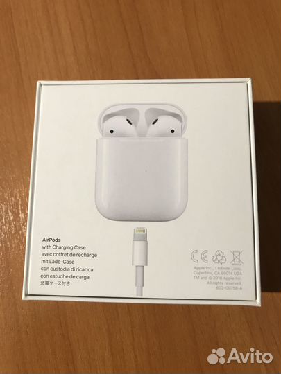 Наушники apple airpods