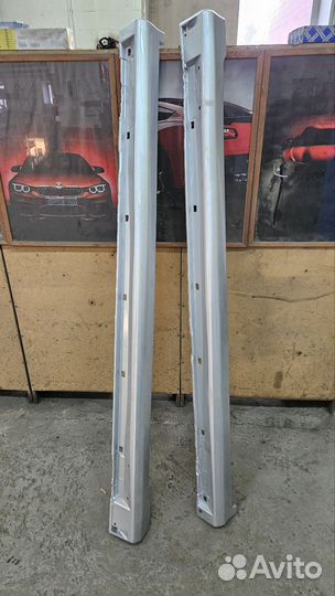 Накладки на пороги subaru legacy be bh