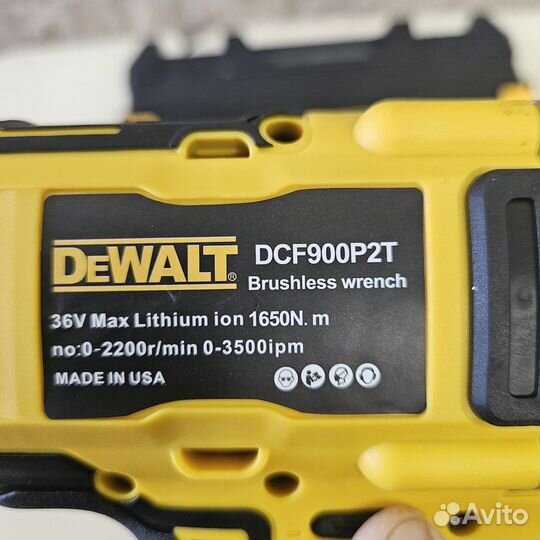 Гайковерт Dewalt Бесщеточный Ударный Девольт