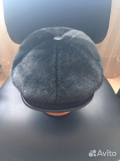 Кепка мужская из меха нерпы