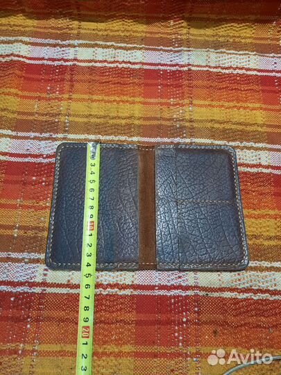 Кожаная обложка для паспорта