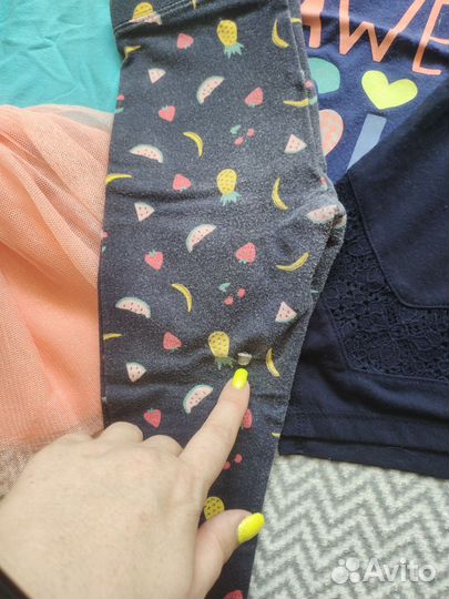 Детские вещи пакетом на девочку 98 104