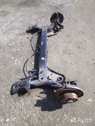 Балка задняя Skoda Octavia 5E czda 2017