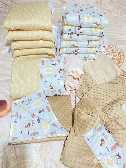 Детское постельное белье новое для малышей