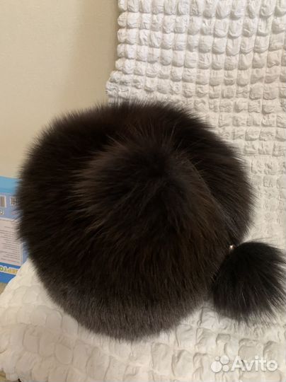 Шапка меховая песец