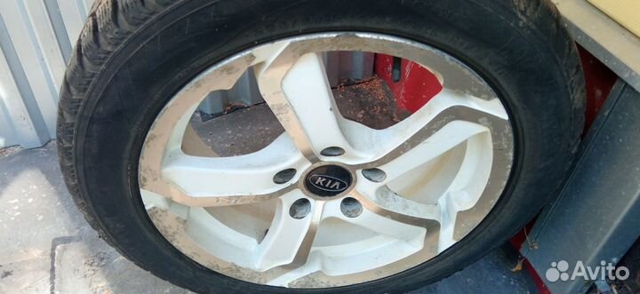 Зимняя резина 205 55 r16 б/у на дисках