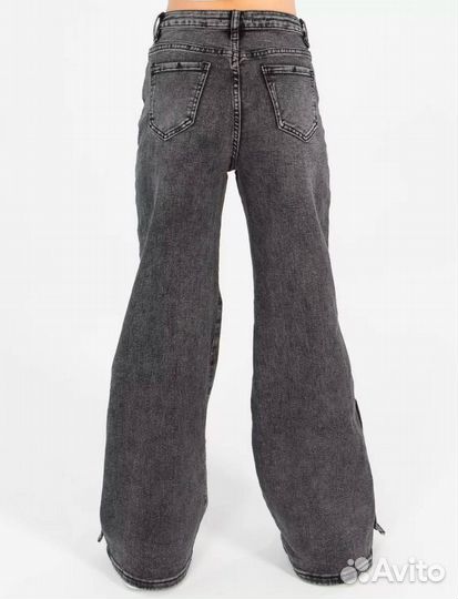 Джинсы палаццо широкие для девочки (Арт.64309)