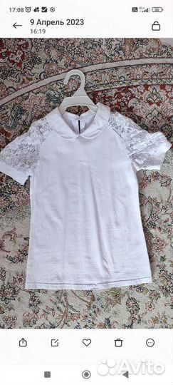 Блузка школьная р134