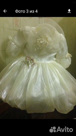 Нарядное платье на девочку