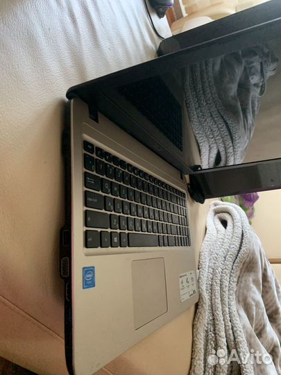 Ноутбук asus x540s memory 2GB, HDD 500GB