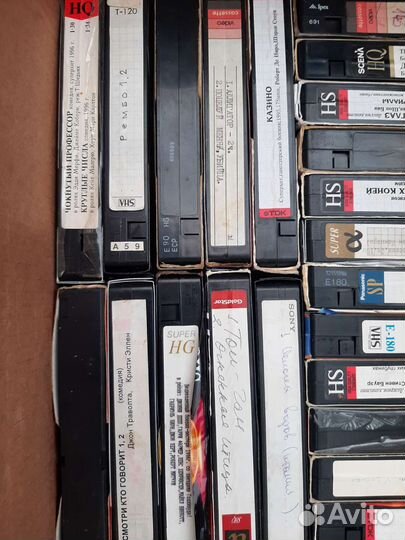 Видеокассеты vhs TDK sony