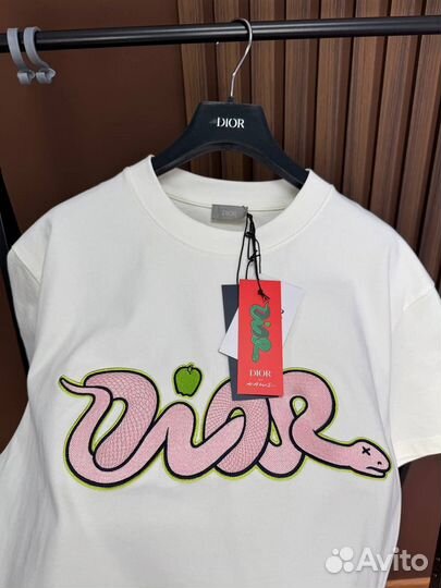 Футболка Dior & Kaws