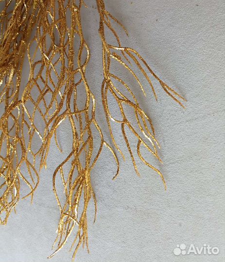 Ветки золотистые для декора