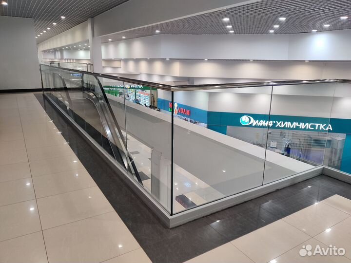 Стеклянные перила для дачи