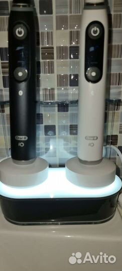 Oral B iO 8,9 Duo Зубная щётка Genius 9000 насадки