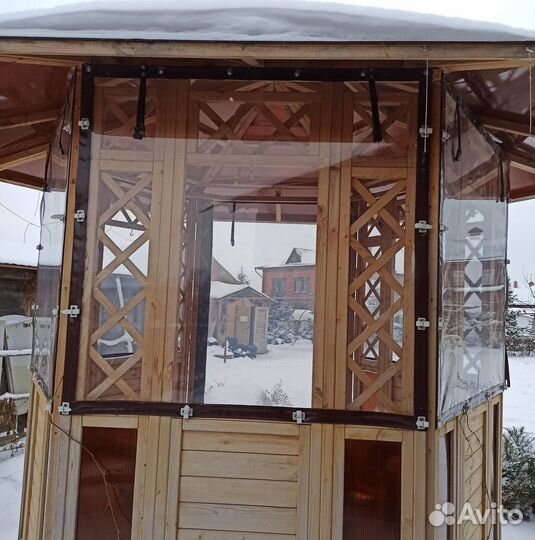 Мягкие окна на веранду