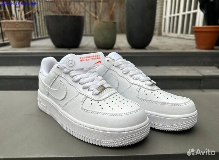 Nike Air Force 1 low белые