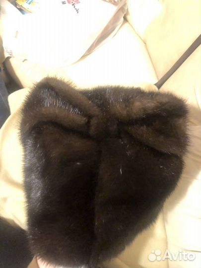 Шапка норковая зимняя