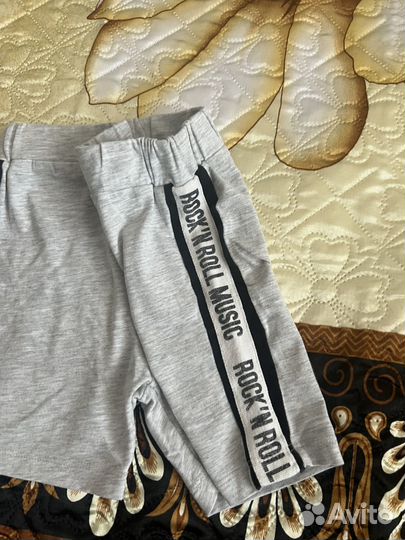 Шорты на мальчика 86 см серые