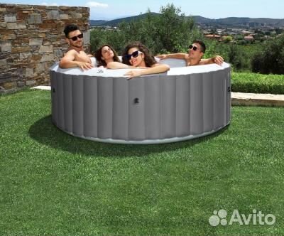 Спа-бассейн 204х70см Pebble 930л, круглый