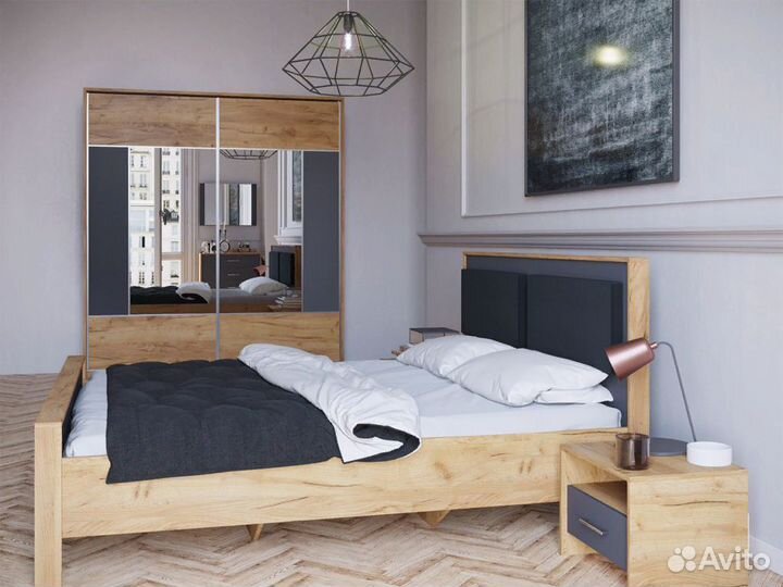 Либерти тумба прикроватная с плитой 22 мм