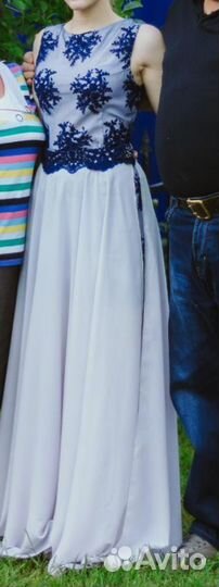 Вечернее платье со съёмной юбкой 40-42