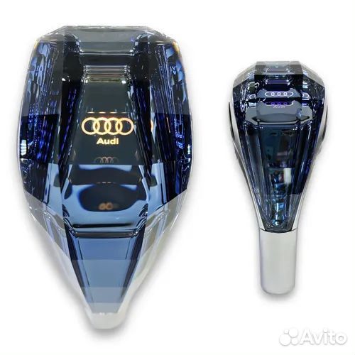 Ручка кпп с LED подсветкой (круглый шток) audi