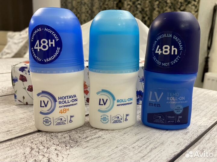 Шариковый антиперспирант, дезодорант, LV