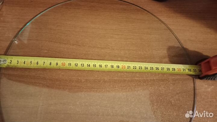 Ящик для мелочей, круглое ударопрочное стекло