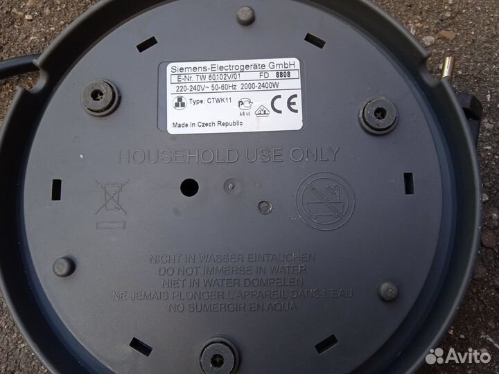Чайник электрический Siemens