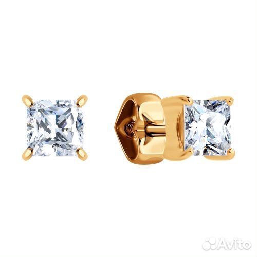 Серьги Diamant из золота, 51-122-02938-1