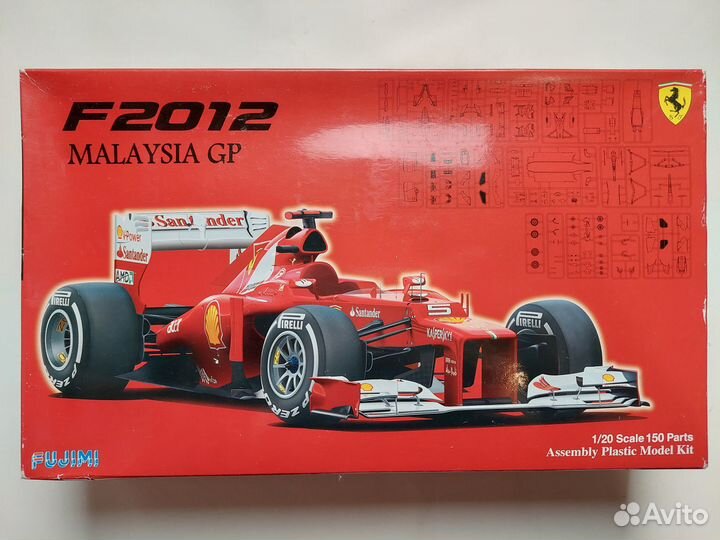 1/20 Fujimi Ferrari F2012 Malaysia GP