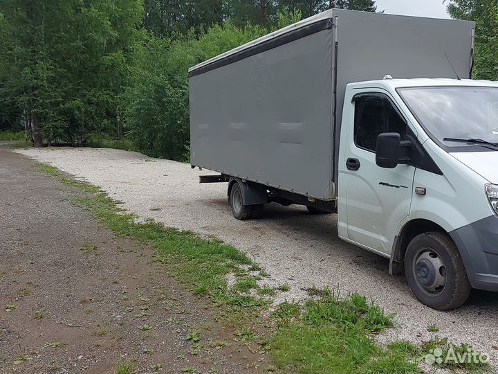 Грузоперевозки газель 6 метров тент