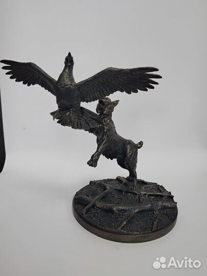 Статуэтка рысь и глухать