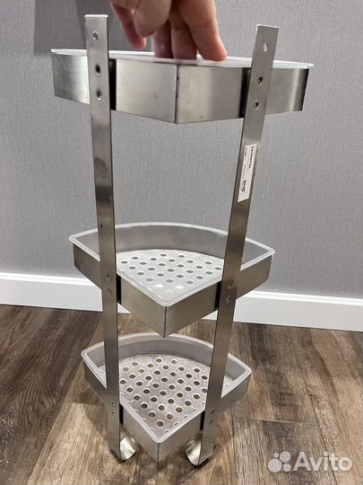 Полка угловая Икеа в ванную