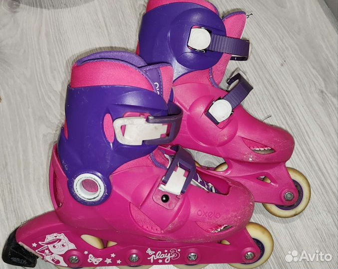 Роликовые коньки детские раздвижные