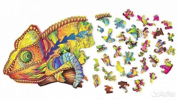 Деревянный пазл 