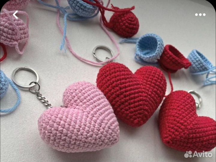 Брелок сердечко