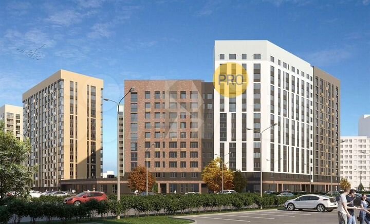 2-к. квартира, 56,6 м², 5/31 эт.