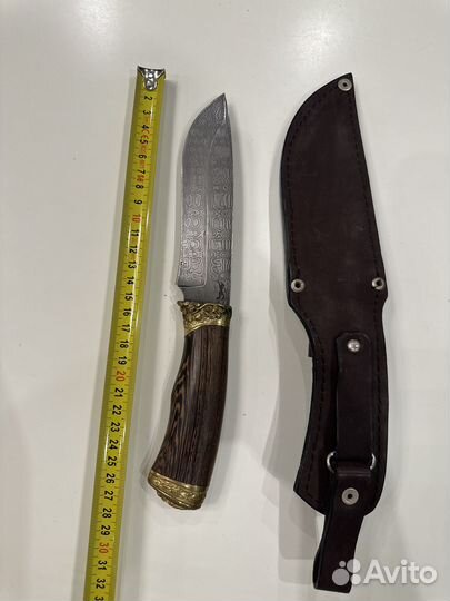 Нож дамасская сталь