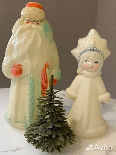 Дед Мороз и снегурочка эпохи СССР, Люкс