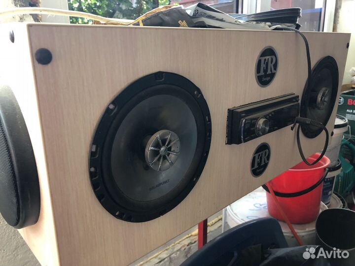 Самодельный музыкальный бумбокс