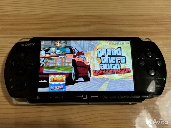 Sony PSP Slim 3008 прошитая 16gb с играми