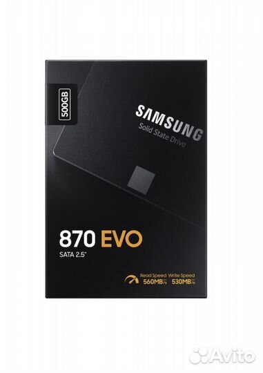SSD Samsung 500Gb 2.5 SATA -Новый