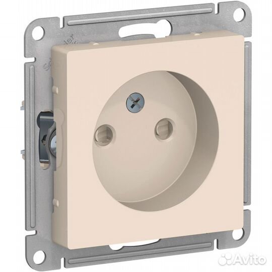 Розетка Schneider Electric AtlasDesign без заземле
