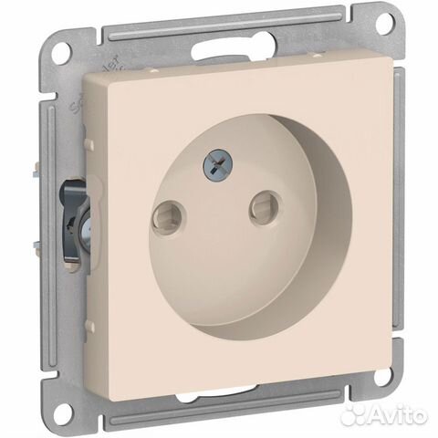 Розетка Schneider Electric AtlasDesign без заземле